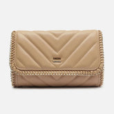 BOLSA TIRACOLO NUDE PEQUENA MATELASSÊ CORRENTE A 57100 1798 0011 AREZZO